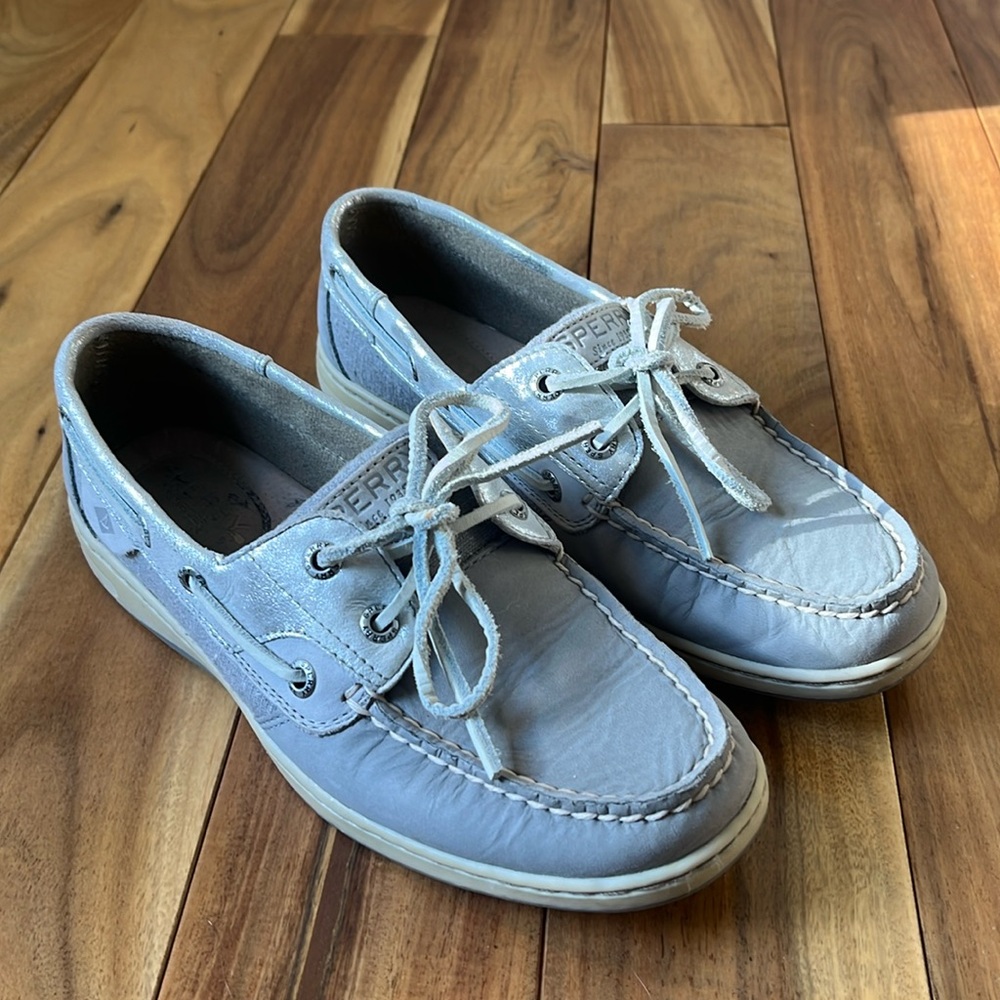 Gray Sperry Top-Siders